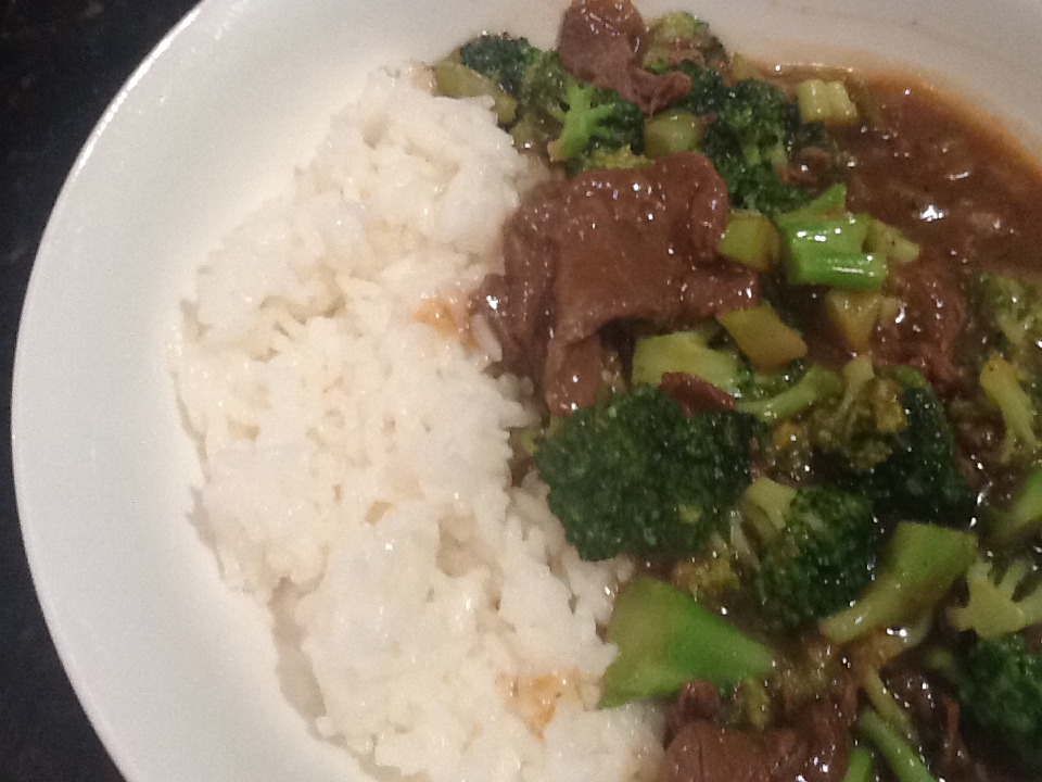 Beef and broccoli